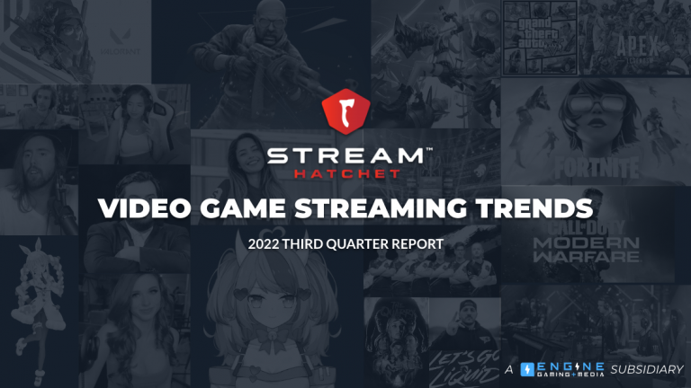 Cover page for Stream Hatchet's Q3 Video Game Live Streaming Trends Report